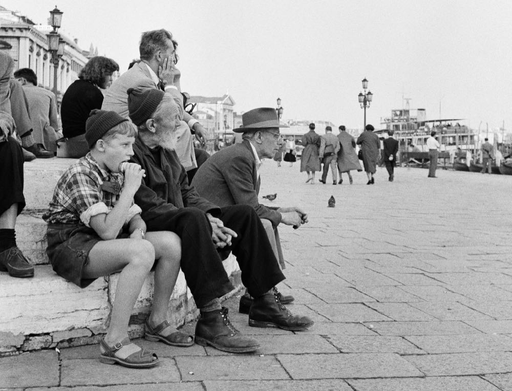 turisti_ venezia_ 1957_E0001125_ElioCiol©